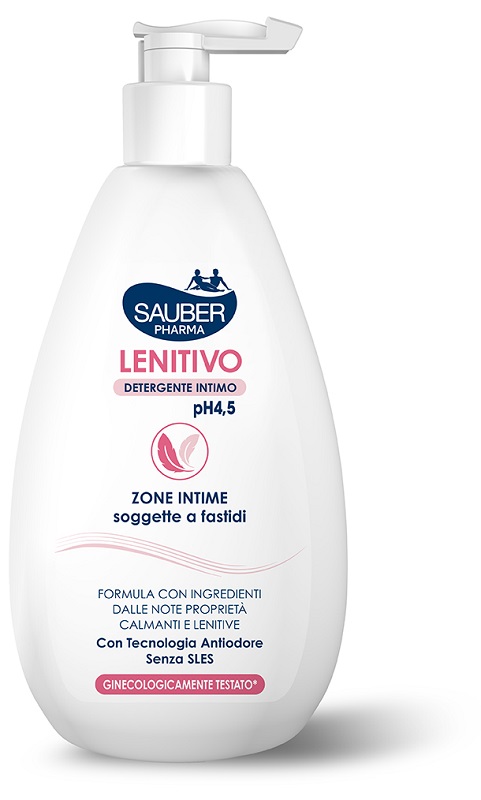 SAUBER DETERGENTE INTIMO LENITIVO 500 ML - maxifarmacia.it