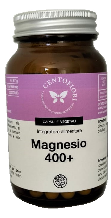 MAGNESIO 400+ 75 CAPSULE VEGETALI - maxifarmacia.it