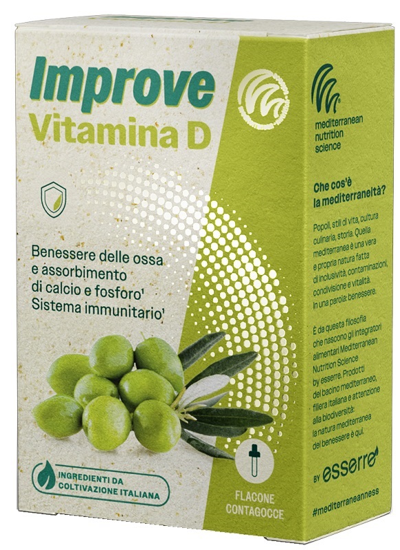 IMPROVE VITAMINA D GOCCE 21 ML - maxifarmacia.it