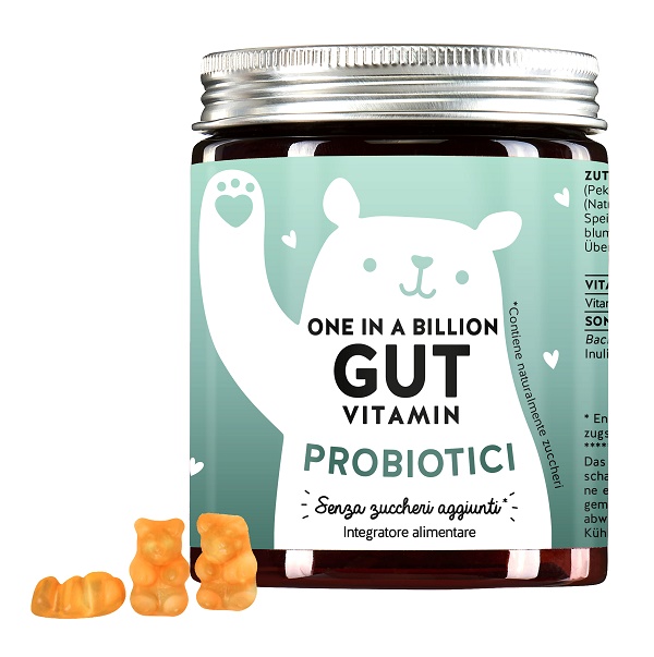 ONE IN A BILLION GUT VITAMIN BIOTIC KOMPLEX 45 CARAMELLE GOMMOSE - maxifarmacia.it