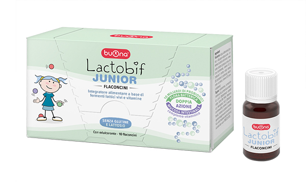 LACTOBIF JUNIOR 10 FLACONCINI DA 10 ML - maxifarmacia.it