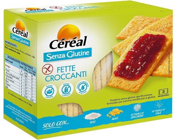 CEREAL FETTE CROCCANTI 3 MONOPORZIONI - maxifarmacia.it