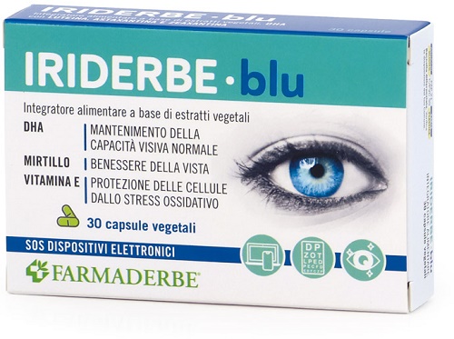 IRIDERBE BLU DHA 30 CAPSULE - maxifarmacia.it
