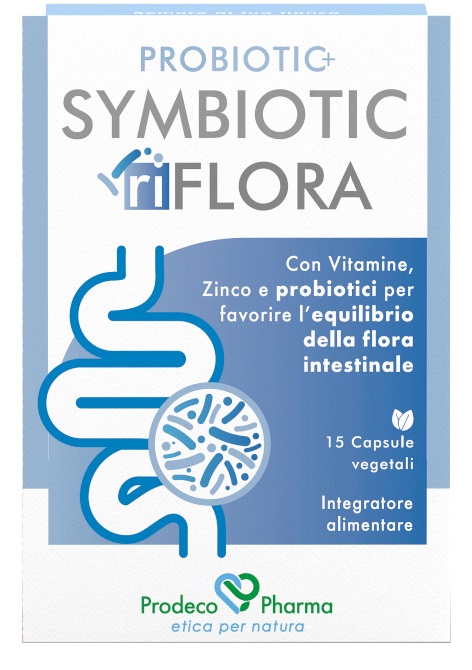 PROBIOTIC+ SYMBIOTIC RIFLORA 15 CAPSULE - maxifarmacia.it