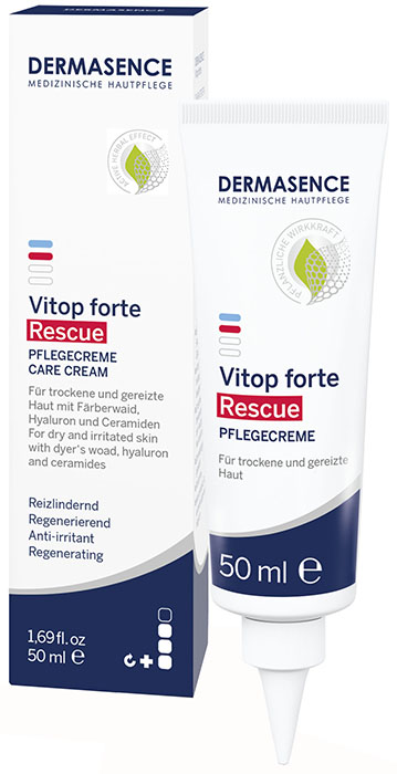 DERMASENCE VITOP FORTE RESCUE CARE CREAM 50 ML - maxifarmacia.it