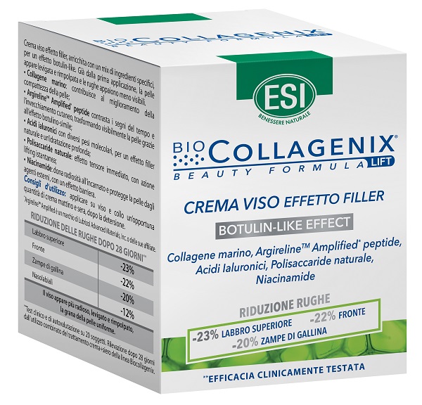 ESI BIOCOLLAGENIX CREMA VISO EFFETTO FILLER 50 ML - maxifarmacia.it