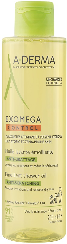 EXOMEGA CONTROL OLIO LAVANTE EMOLLIENTE 200 ML NUOVO PACK - maxifarmacia.it