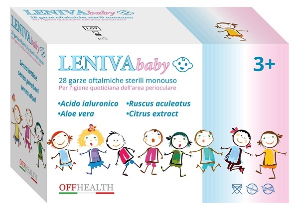 LENIVA BABY GARZE OFTALMICHE 28 PEZZI - maxifarmacia.it