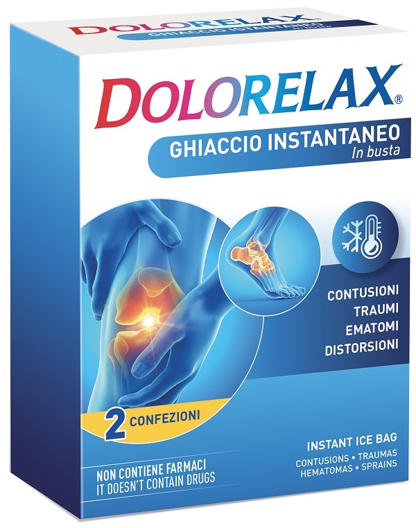GHIACCIO ISTANTANEO DOLORELAX 2 BUSTE - maxifarmacia.it