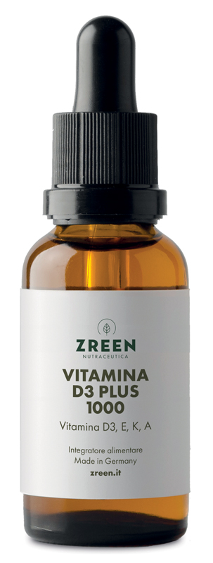 ZREEN VITAMINA D3 PLUS 1000 15 ML - maxifarmacia.it
