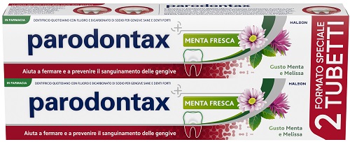 PARODONTAX BIPACK MENTA FRESCA 2 X 75 ML - maxifarmacia.it