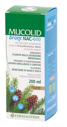 MUCOLID BRONC NAC 600 200 ML - maxifarmacia.it
