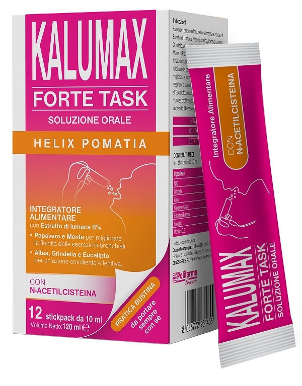 KALUMAX FORTE TASK 12 STICKPACK - maxifarmacia.it