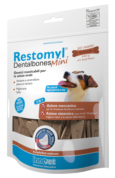 RESTOMYL DENTALBONES MINI 340 G - maxifarmacia.it