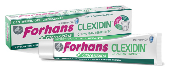 FORHANS CLEXIDIN DENTIFRICIO 75 ML - maxifarmacia.it