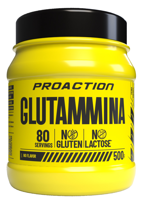 PROACTION FIT GLUTAMMINA 500 G - maxifarmacia.it