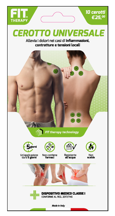 FIT THERAPY CEROTTO UNIVERSALE 10 PEZZI - maxifarmacia.it