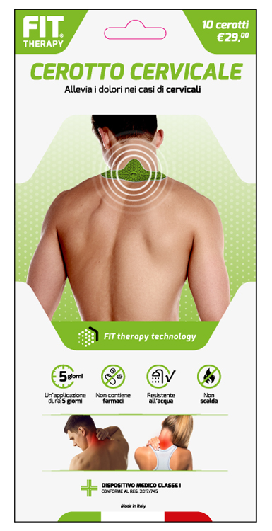 FIT THERAPY CEROTTO CERVICALE 10 PEZZI - maxifarmacia.it
