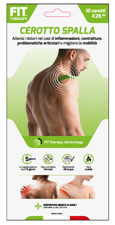 FIT THERAPY CEROTTO SPALLA 10 PEZZI - maxifarmacia.it
