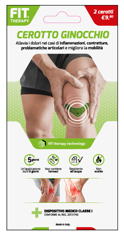 FIT THERAPY CEROTTO GINOCCHIO 2 PEZZI - maxifarmacia.it
