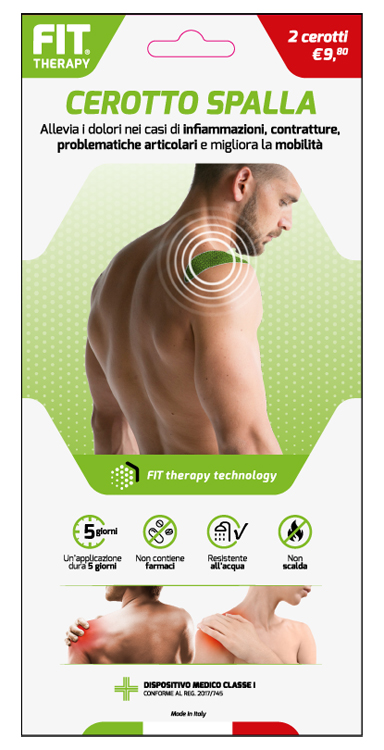 FIT THERAPY CEROTTO SPALLA 2 PEZZI - maxifarmacia.it
