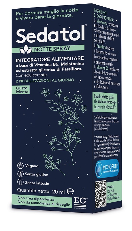 SEDATOL NOTTE SPRAY 20 ML - maxifarmacia.it