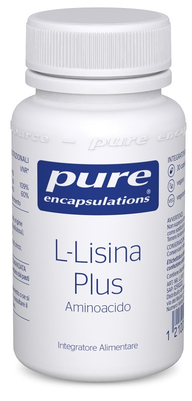 PURE ENCAPSULATIONS L-LISINA PLUS 30 CAPSULE - maxifarmacia.it