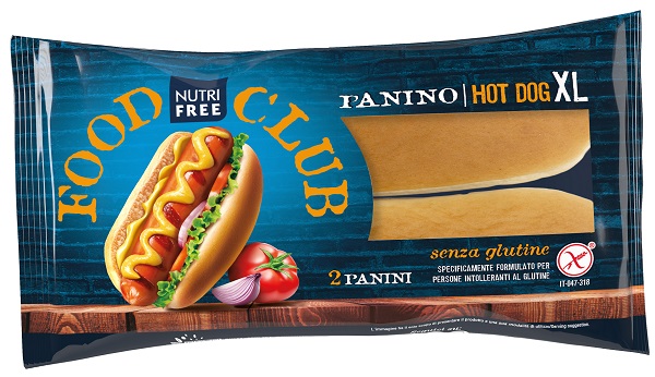 NUTRIFREE PANINO HOT DOG XL 2 PEZZI DA 65 G - maxifarmacia.it