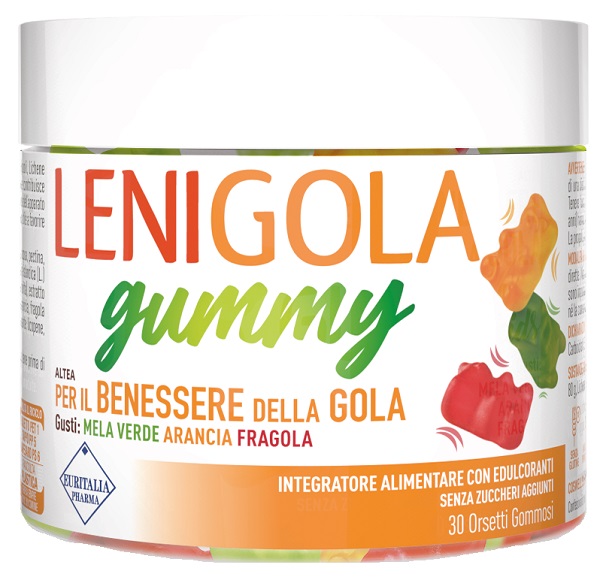 LENIGOLA GUMMY  BENESSERE DELLA GOLA 30 CARAMELLE - maxifarmacia.it