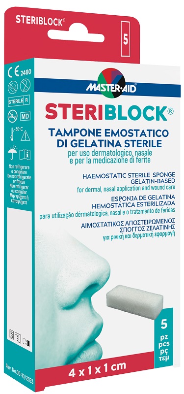 MASTER-AID STERIBLOCK TAMPONE EMOSTATICO - maxifarmacia.it
