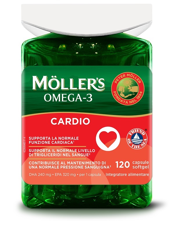 MOLLER'S OMEGA 3 CARDIO 120 CAPSULE - maxifarmacia.it