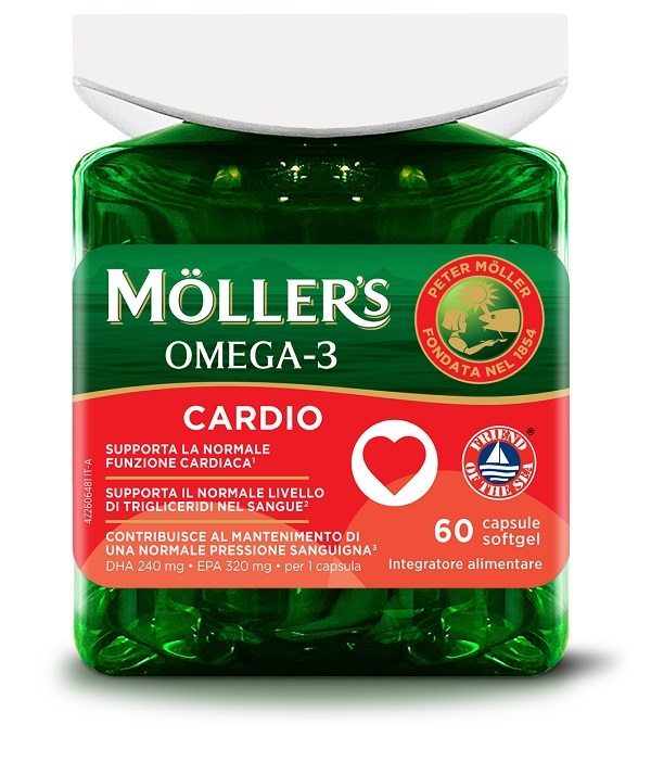 MOLLER'S OMEGA 3 CARDIO 60 CAPSULE - maxifarmacia.it
