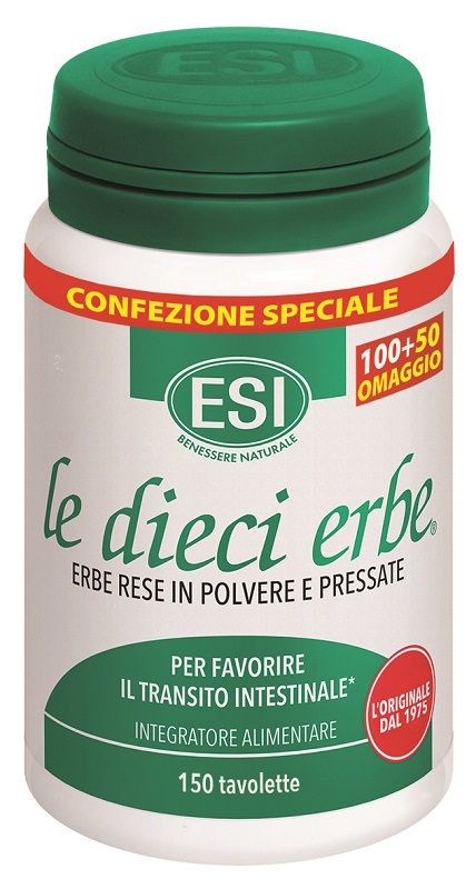 ESI LE DIECI ERBE 100 TAVOLETTE + 50 TAVOLETTE OMAGGIO - maxifarmacia.it