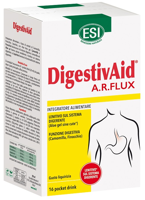 ESI DIGESTIVAID AR FLUX 16 POCKET DRINK - maxifarmacia.it