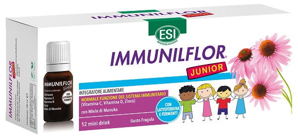 ESI IMMUNILFLOR MINI DRINK JUNIOR 12 MINI DRINK - maxifarmacia.it