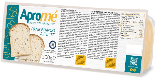 APROME' PANE BIANCO FETTE 300 G - maxifarmacia.it