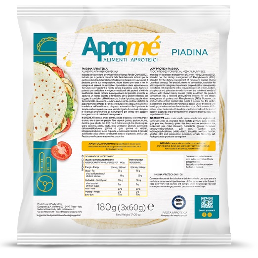 APROME' PIADINA 180 G - maxifarmacia.it