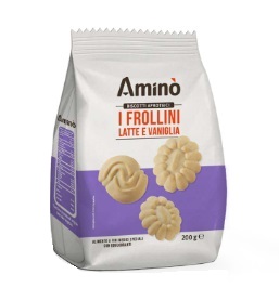 AMINO' I FROLLINI LATTE E VANIGLIA 200 G - maxifarmacia.it
