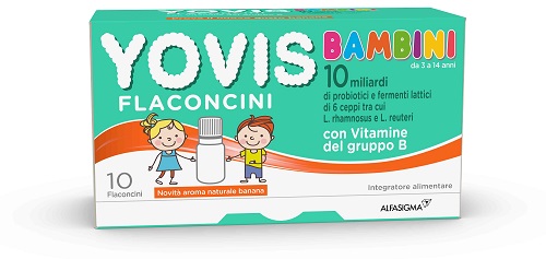 YOVIS BAMBINI BANANA 10 FLACONCINI DA 10 ML - maxifarmacia.it