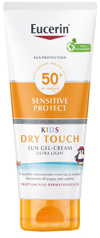 EUCERIN SUN KIDS DRY TOUCH GEL CREAM SPF50+ 200 ML - maxifarmacia.it