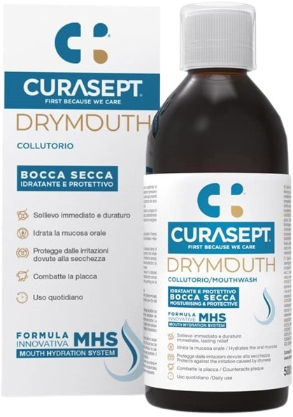 CURASEPT DRYMOUTH COLLUTORIO 500 ML - maxifarmacia.it