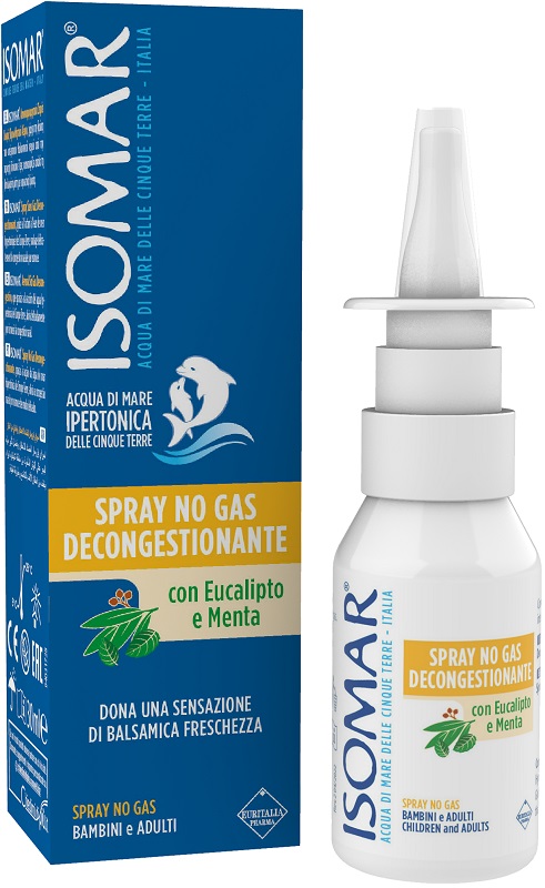 SPRAY NO GAS DECONGESTIONANTE ISOMAR 30 ML - maxifarmacia.it
