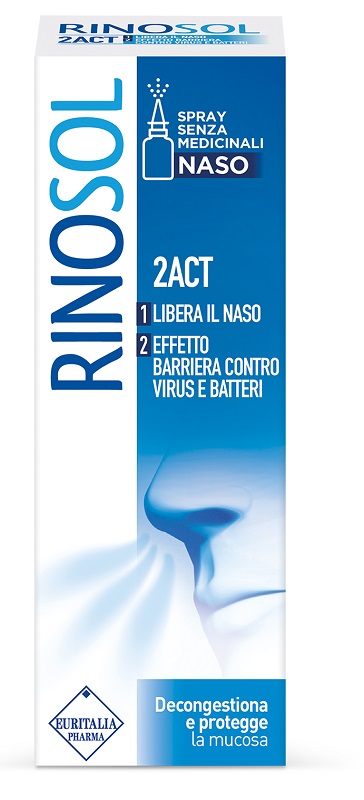 SPRAY NASALE RINOSOL 2ACT 15 ML - maxifarmacia.it