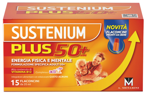 SUSTENIUM PLUS 50+ 15 FLACONCINI - maxifarmacia.it