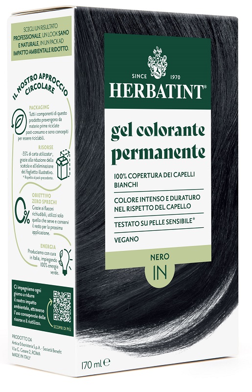 HERBATINT 1N NERO 170 ML - maxifarmacia.it