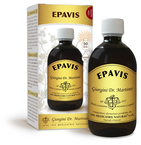 EPAVIS LIQUIDO ALCOOLICO 500 ML - maxifarmacia.it