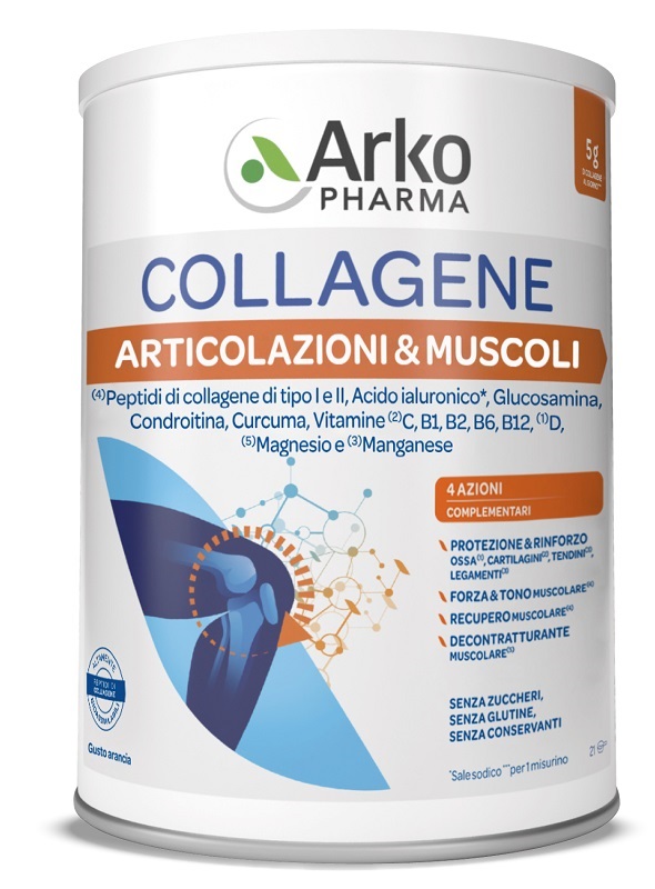 ARKOPHARMA COLLAGENE ARTICOLAZIONI & MUSCOLI 260 G - maxifarmacia.it