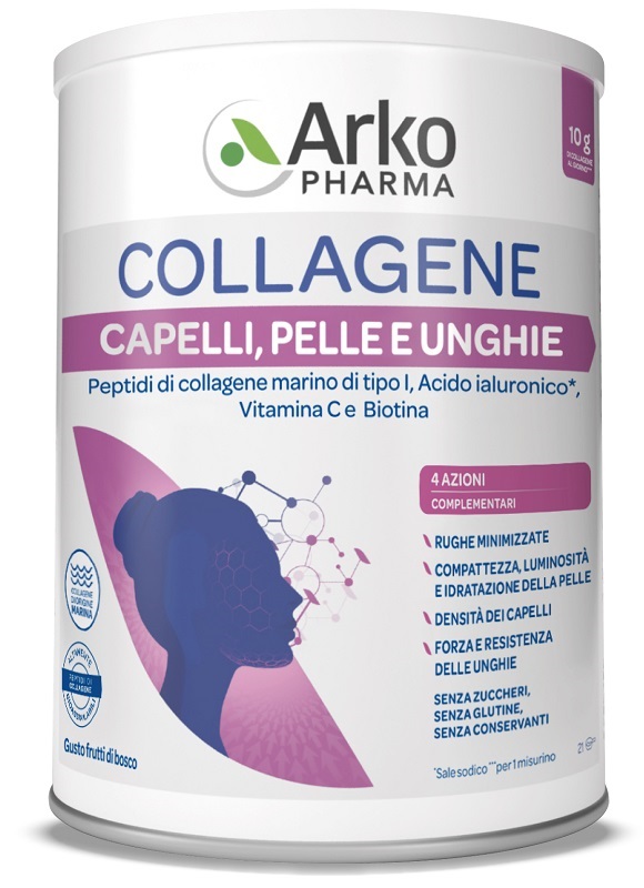 ARKOPHARMA COLLAGENE CAPELLI PELLE UNGHIE 260 G - maxifarmacia.it