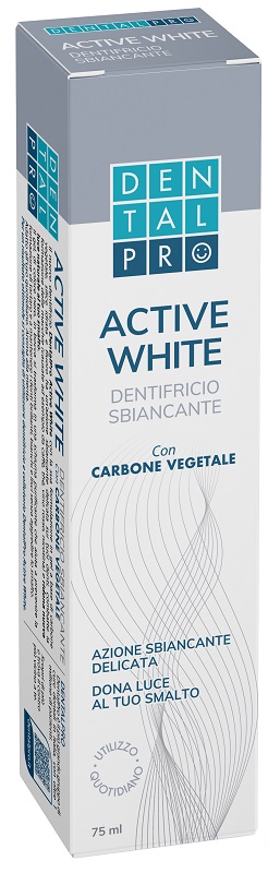 DENTALPRO DENTIFRICIO ACTIVE WHITE 75 ML - maxifarmacia.it