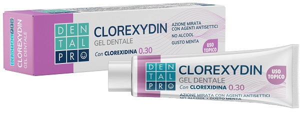 DENTALPRO GEL DENTIFRICIO CLOREXYDIN 0,30 30 ML - maxifarmacia.it